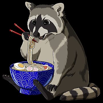 Artwork thumbnail, Racoon Ramen by UpYourSelf