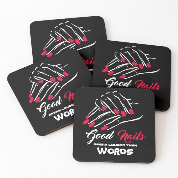 Item preview, Good Nails Speak Words Nails Manicure designed and sold by MooonTees.
