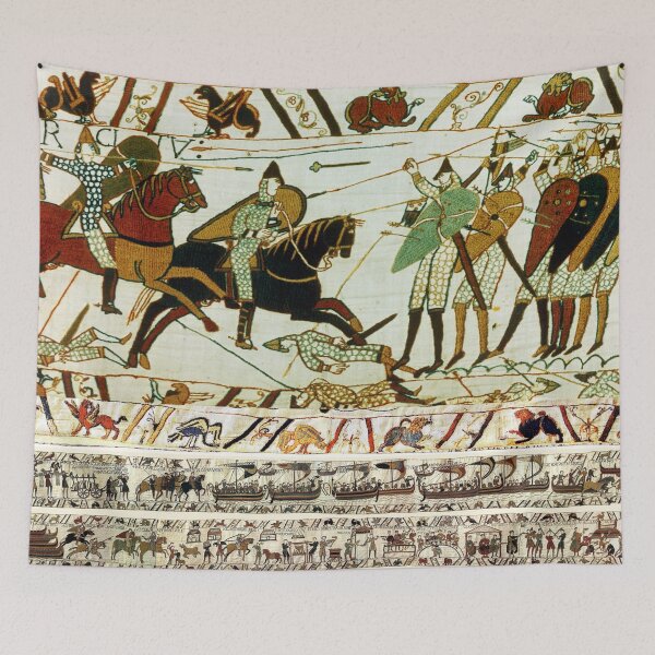 Item preview, THE BAYEUX TAPESTRY ,BATTLE OF HASTINGS ,NORMAN KNIGHTS HORSEBACK designed and sold by BulganLumini.