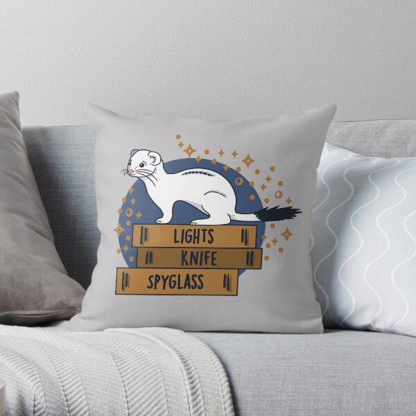 His Dark Materials Throw Pillow