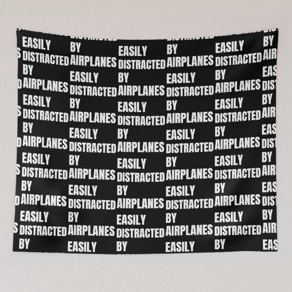 Item preview, Easily Distracted By Airplanes Funny Airplanes Gift designed and sold by inmyzone.
