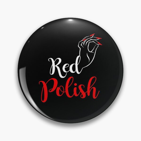 Item preview, Red Polish Fingernails Manicure Nail Art designed and sold by MooonTees.