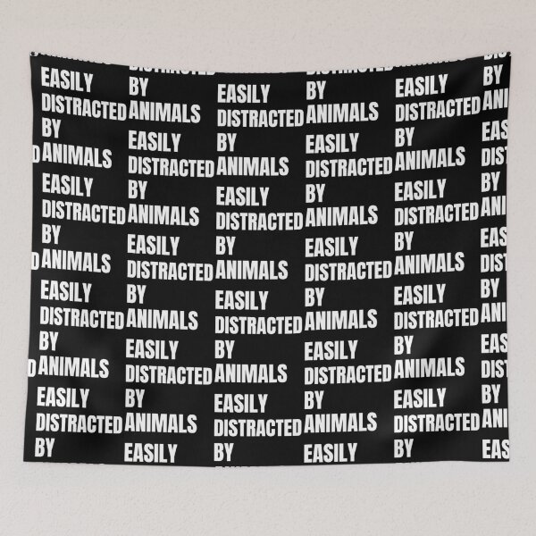 Item preview, Easily Distracted By Animals Funny Animals Gift designed and sold by inmyzone.