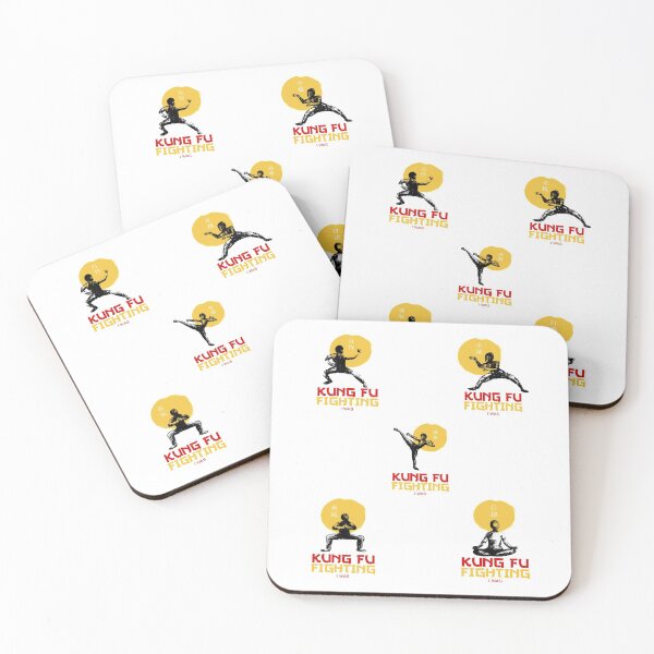Item preview, Kung Fu Fighting I Was Hoja de pegatinas 1 designed and sold by AndPeace702.