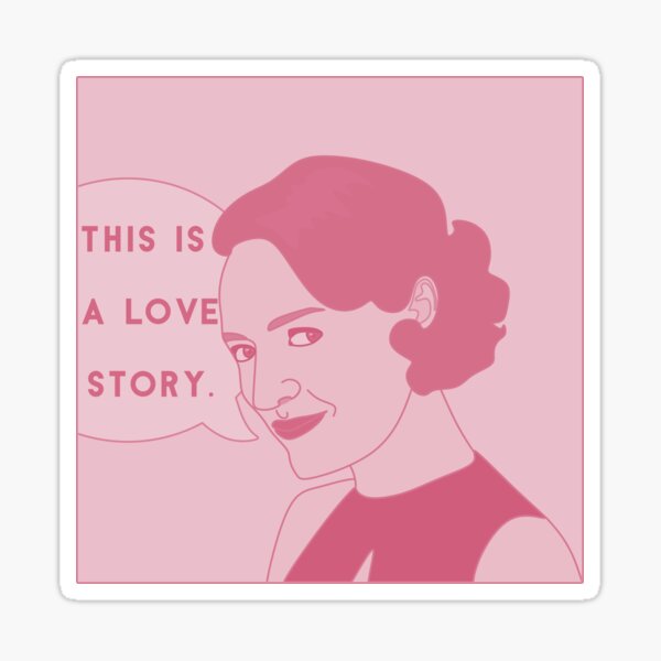 Item preview, Fleabag Esta es una historia de amor Comic Pink Pastel Illustration designed and sold by tremendoustees.