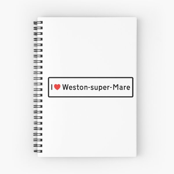 Item preview, I Love Weston-super-Mare! designed and sold by DoodleDashCollective.