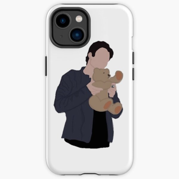 Damon Salvatore mit Teddybär iPhone Robuste Hülle