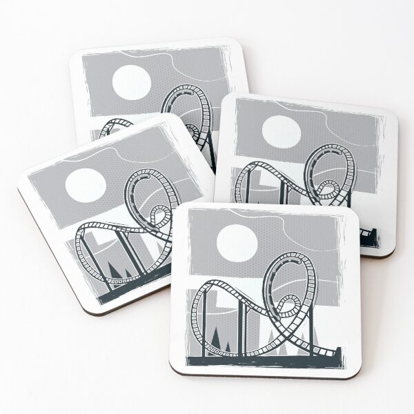 Item preview, Roller Coaster With Looping Landscape designed and sold by Shirtey.