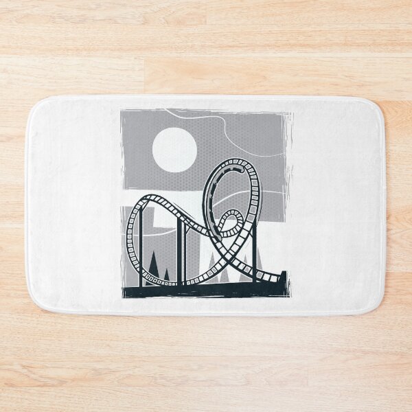 Item preview, Roller Coaster With Looping Landscape designed and sold by Shirtey.