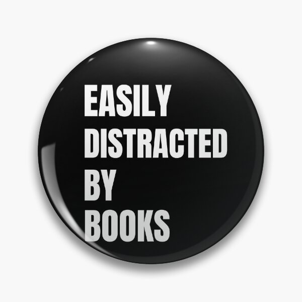 Item preview, Easily Distracted By Books Funny Books Gift designed and sold by inmyzone.