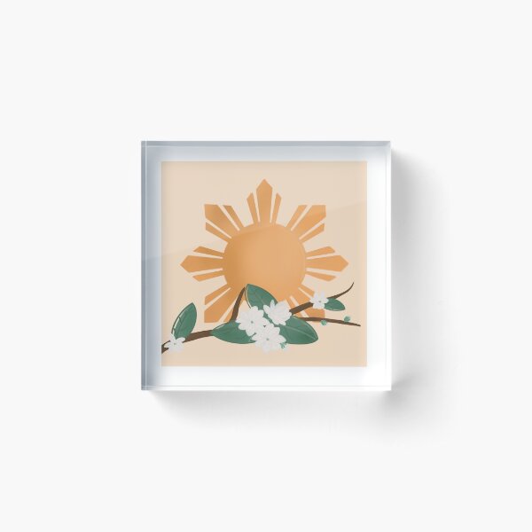 Item preview, Philippines sun and sampaguita florals designed and sold by vi-creations.