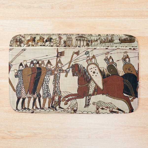 Item preview, THE BAYEUX TAPESTRY ,BATTLE OF HASTINGS ,NORMAN KNIGHTS COMBATTING HORSEBACK designed and sold by BulganLumini.