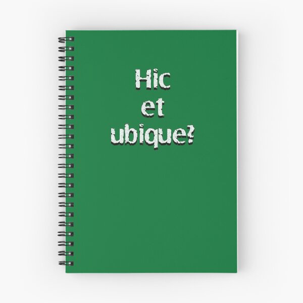 Item preview, Hic et ubique? designed and sold by Shaxspere.