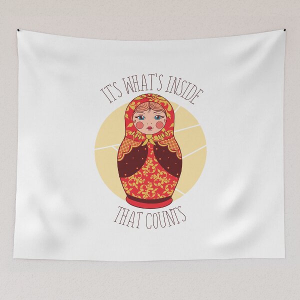 Item preview, Matryoshka - It's What's Inside That Counts designed and sold by Shirtey.