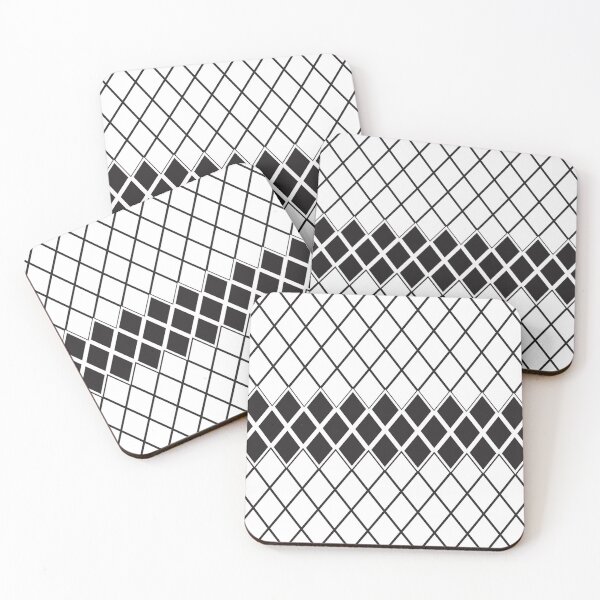 Item preview, Black and white rhombus designed and sold by AlexGolyakov.
