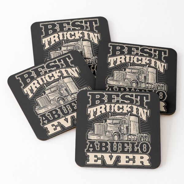Item preview, Best Truckin Abuelo Ever Trucker Truck Driver designed and sold by Hananiah Merch.