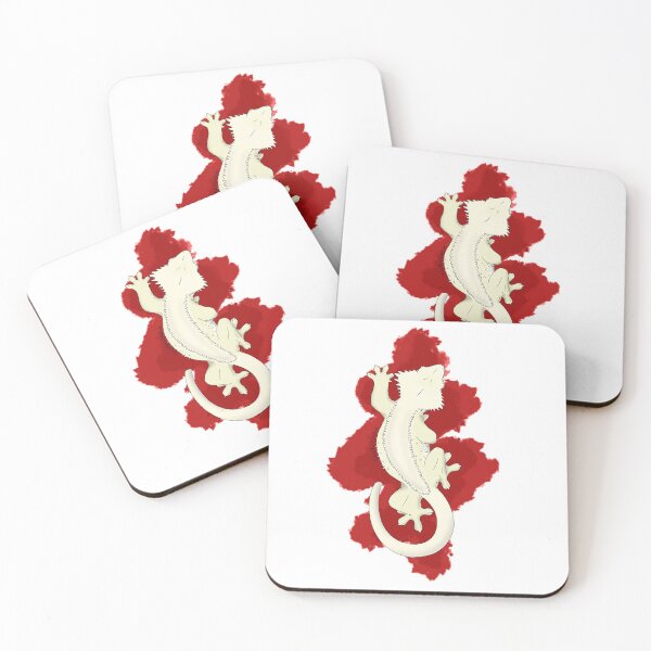 Item preview, Gecko crestado escalador blanco designed and sold by GriffinGeckos.
