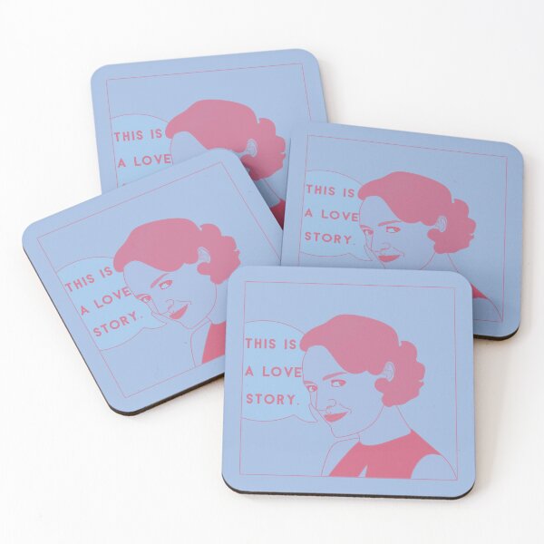 Item preview, Fleabag This is a Love Story Comic Pink Blue Pastel Illustration designed and sold by tremendoustees.