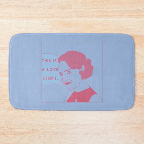 Item preview, Fleabag This is a Love Story Comic Pink Blue Pastel Illustration designed and sold by tremendoustees.