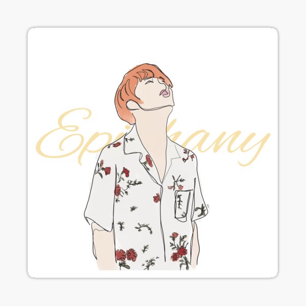 Epiphany BTS Kim Seokjin Sticker