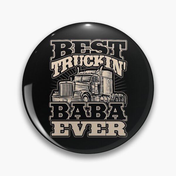 Item preview, Best Truckin Baba Ever Trucker Truck Driver designed and sold by Hananiah Merch.