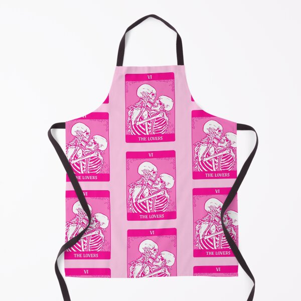 Item preview, pink skeleton lovers valentines designed and sold by Gossip Rag.