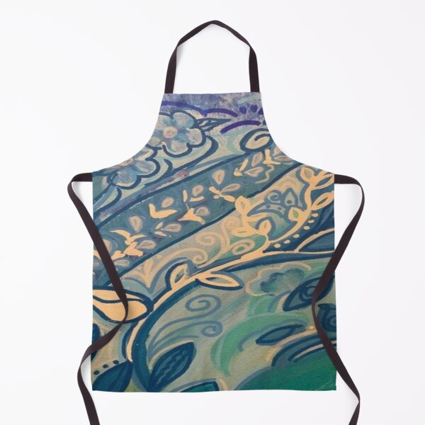 Item preview, Blue and White Flower Pattern designed and sold by bipolarvirgoart.