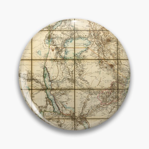 Item preview, Map of East Africa (1890) designed and sold by allhistory.