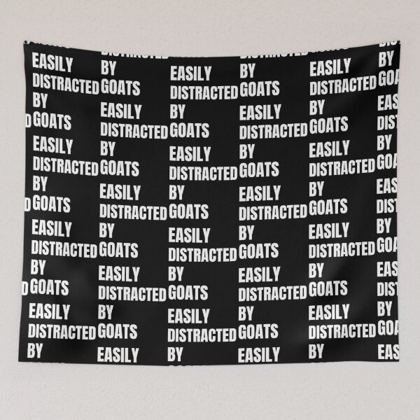 Item preview, Easily Distracted By Goats Funny Goats Gift designed and sold by inmyzone.