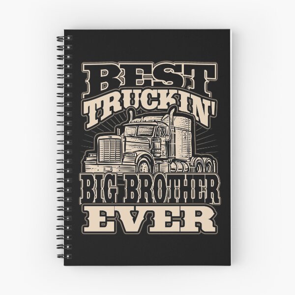 Item preview, Best Truckin Big Brother Ever Trucker Truck Driver designed and sold by Hananiah Merch.