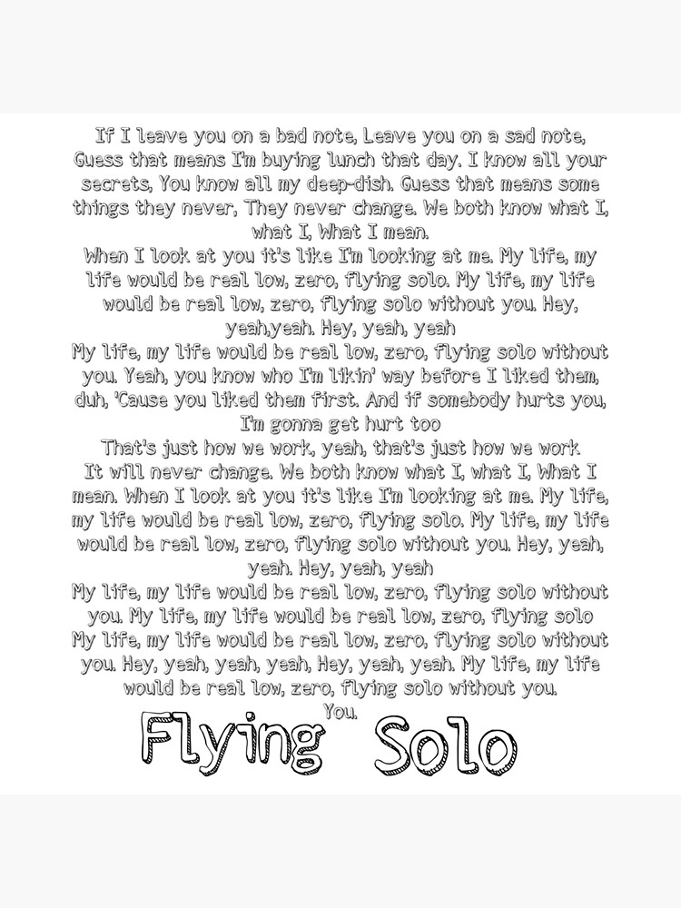 "Flying Solo Julie and the Phantoms" Poster for Sale by KaileyOuat