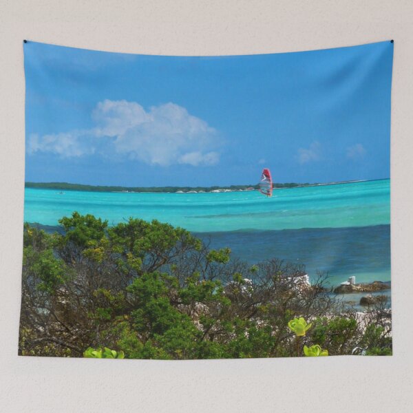 Item preview, Aruba Beach | Windsurfing Caribbean Vacation | Summer Nature Photography designed and sold by KristinasPhotos.
