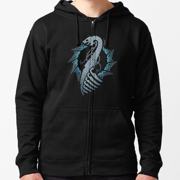 BLACK MOON. NAGLFAR. Zipped Hoodie