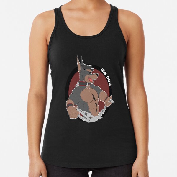 Duke the Big Dog Racerback Tank Top