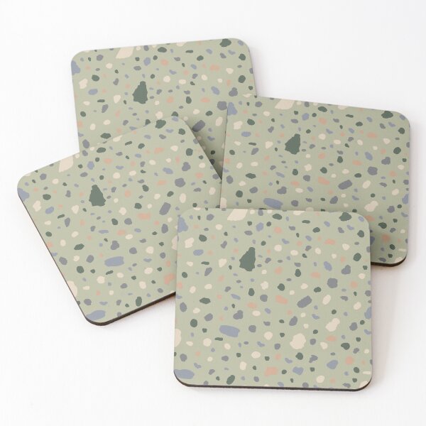 Item preview, Light green terazzo marble designed and sold by Abbara.