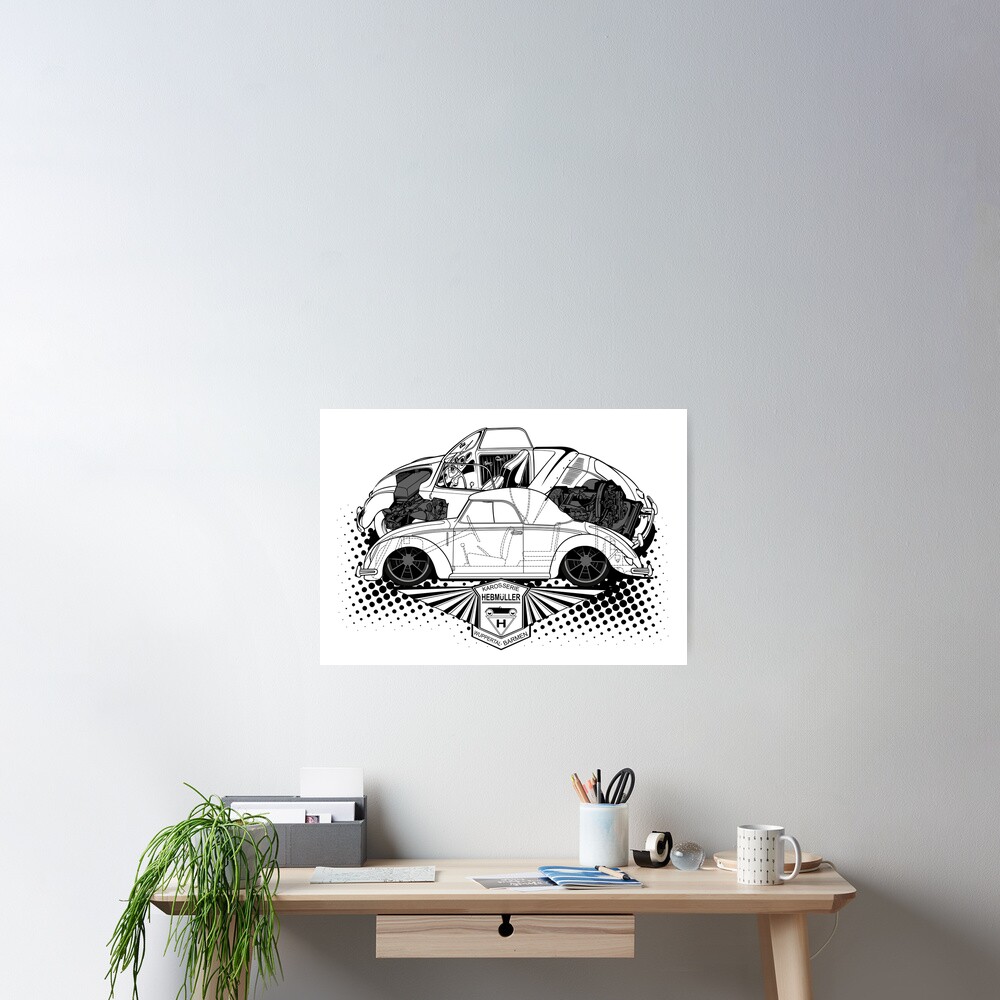 aircooled Hebmüller Poster