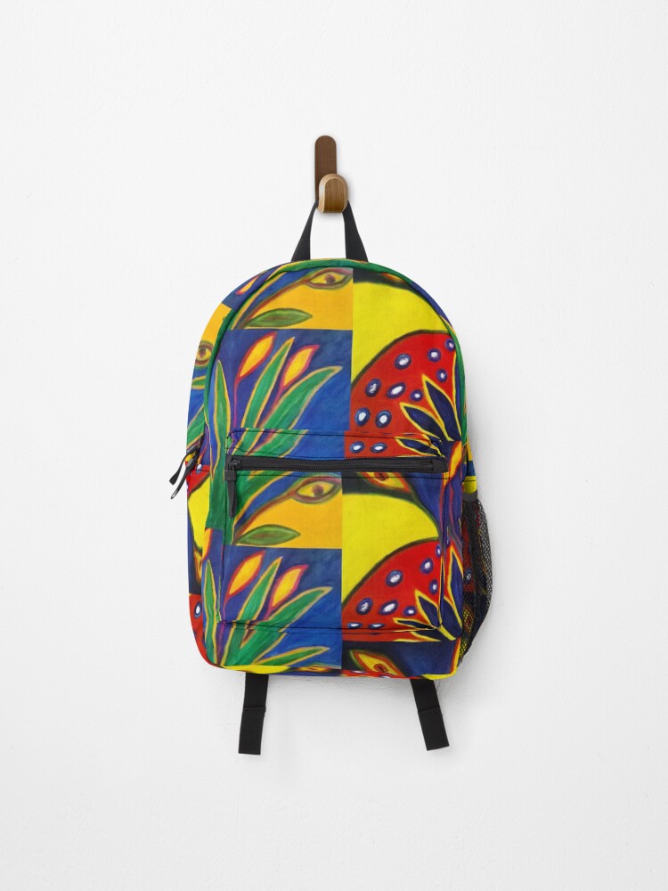 Thumbnail 1 of 3, Backpack, What's up? designed and sold by Maycodesigner.