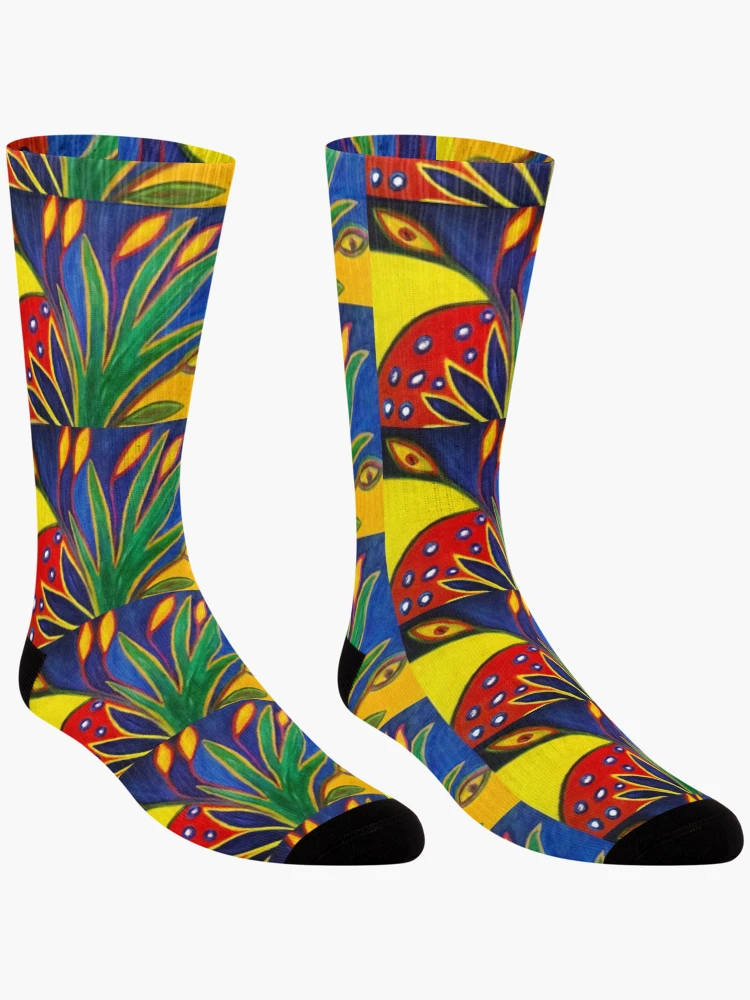 Thumbnail 3 of 5, Socks, What's up? designed and sold by Maycodesigner.