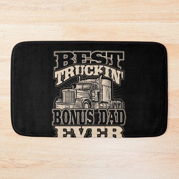 Item preview, Best Truckin Bonus Dad Ever Trucker Truck Driver designed and sold by Hananiah Merch.