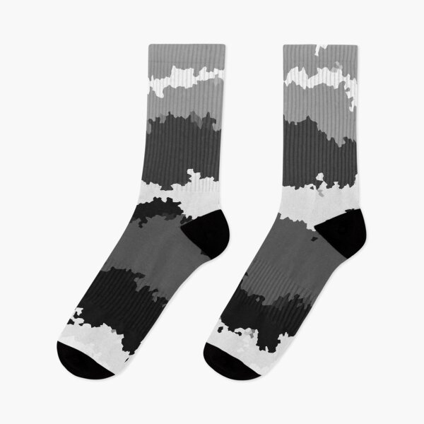 Item preview, Abstract Stripes - Black, Grey, White designed and sold by Whoopsidoodle.