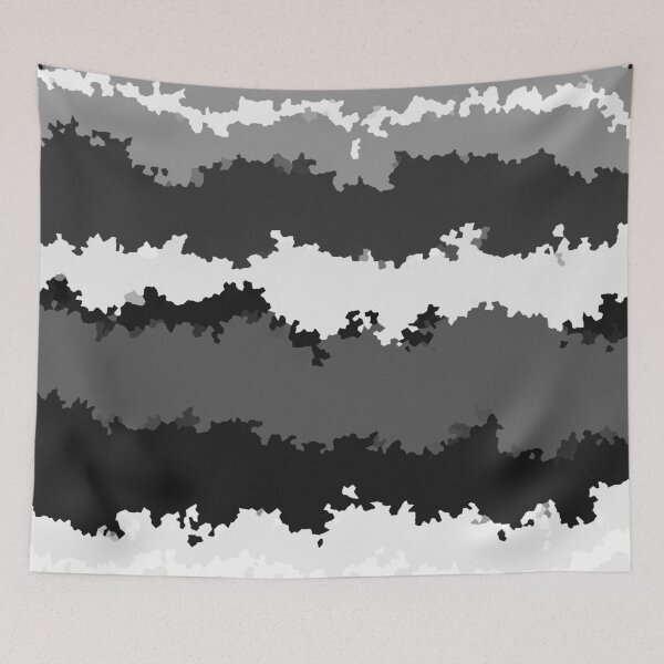 Item preview, Abstract Stripes - Black, Grey, White designed and sold by Whoopsidoodle.
