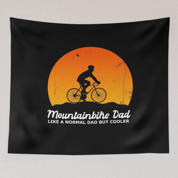 Item preview, Mountain Bike Dad Father Cyclist Cycling designed and sold by Ibu83.