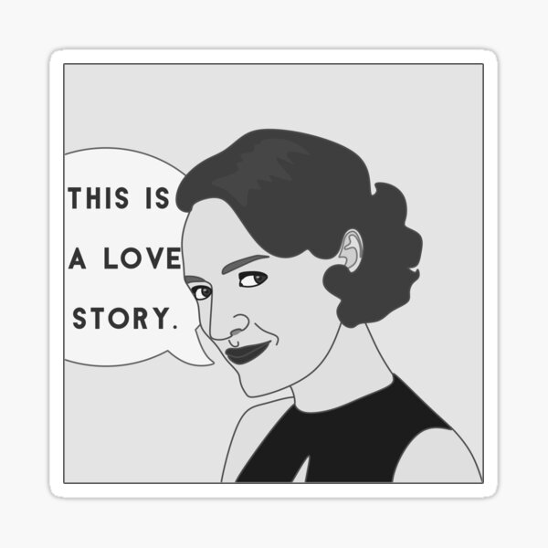 Item preview, Fleabag Esta es una ilustración de cómic de historia de amor designed and sold by tremendoustees.