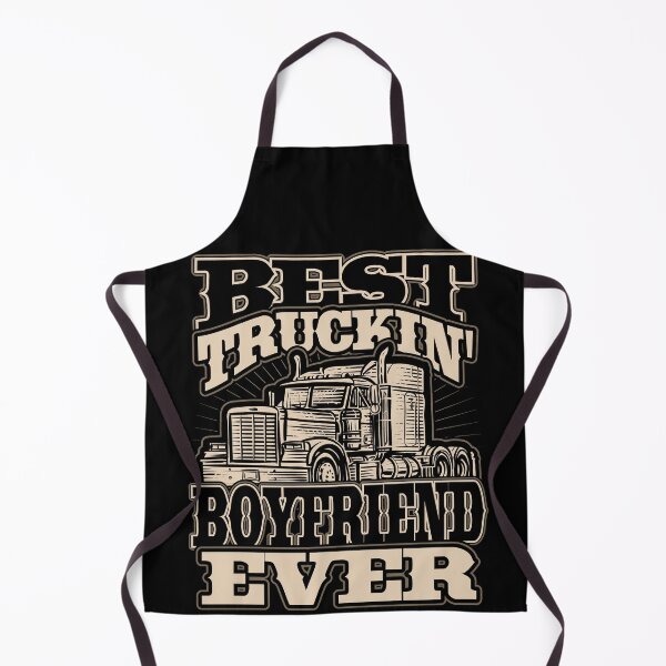 Item preview, Best Truckin Boyfriend Ever Trucker Truck Driver designed and sold by Hananiah Merch.