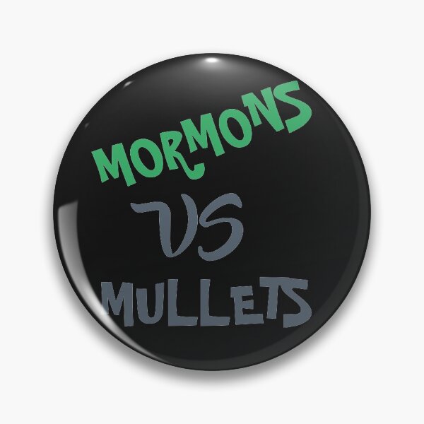 Item preview, Mormons vs Mullets designed and sold by TINASTORESHOPE.