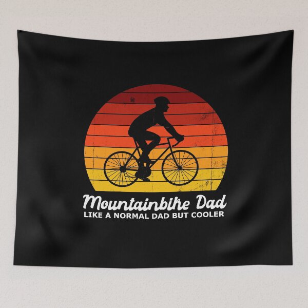 Item preview, Mountain Bike Dad Bicycle Cycling Vintage Gift designed and sold by Ibu83.
