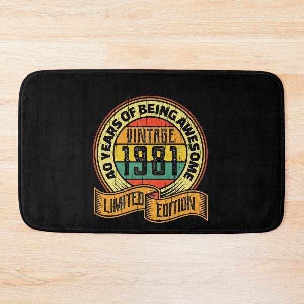 Item preview, 40 years of being awesome vintage 1981 Limited edition  designed and sold by Hananiah Merch.