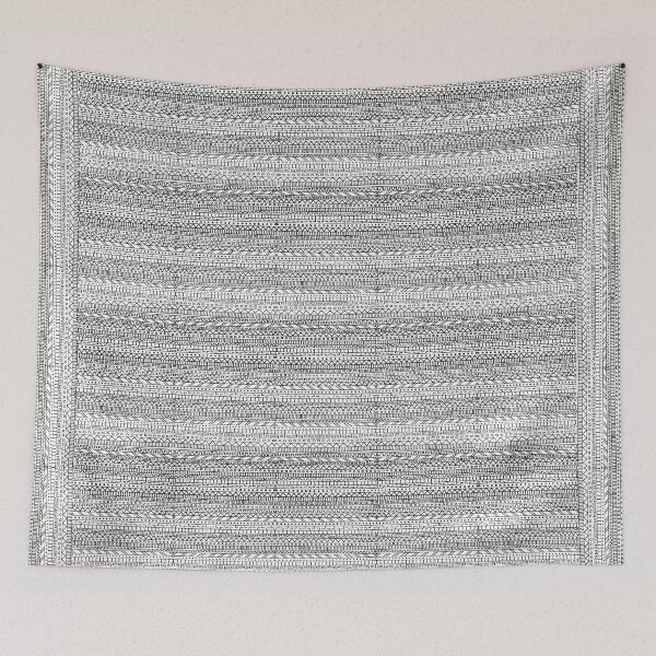 Item preview, black and white inca pattern designed and sold by Zwazo2020.
