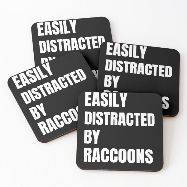Item preview, Easily Distracted By Raccoons Funny Raccoons Gift designed and sold by inmyzone.