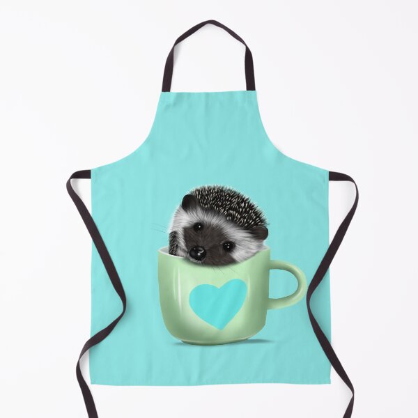 Artikelvorschau, Pygmäenigel in einer Teetasse - Blau entworfen und verkauft von Kittys-Art.